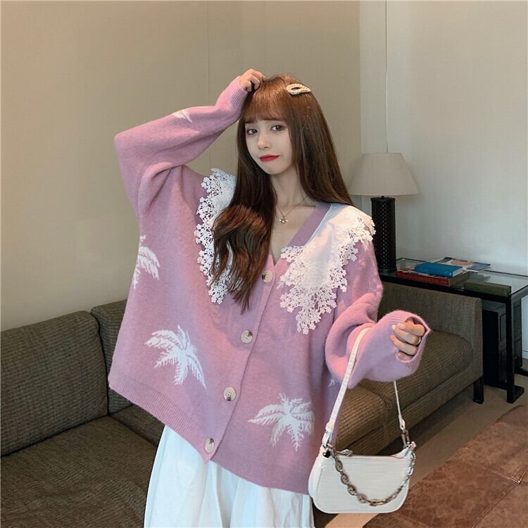 大人気♡リバーシブル ロングダウン 袖口レース 冬用　カワイイ　暖かい 大人気♡リバーシブル ロングダウン 袖口レース 冬用 カワイイ 暖かい