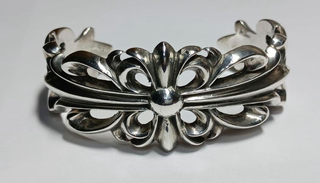 クロムハーツ　クロスバンドバングル クロムハーツ クロスバンド バングル fke【中古】 : キングラム