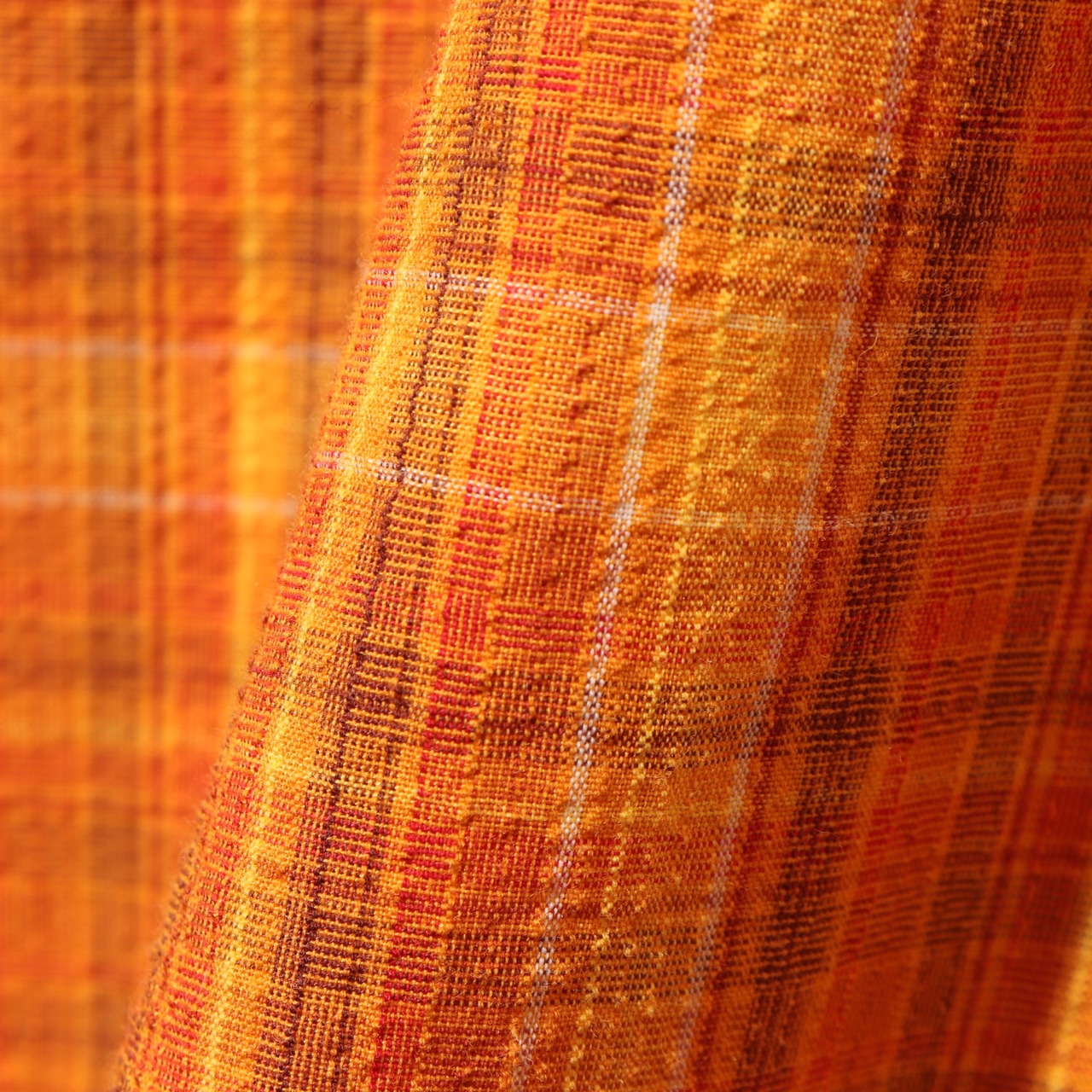 極美品 L オレンジ Puckerware Shirt Patagonia パッカーウェアシャツ パタゴニア  シアサッカー