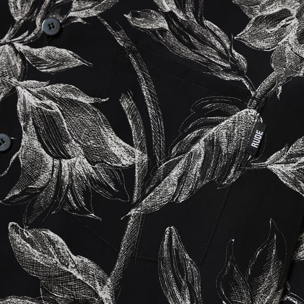 RUDE GALLERY : FLOWER LS SHIRT | Gusset