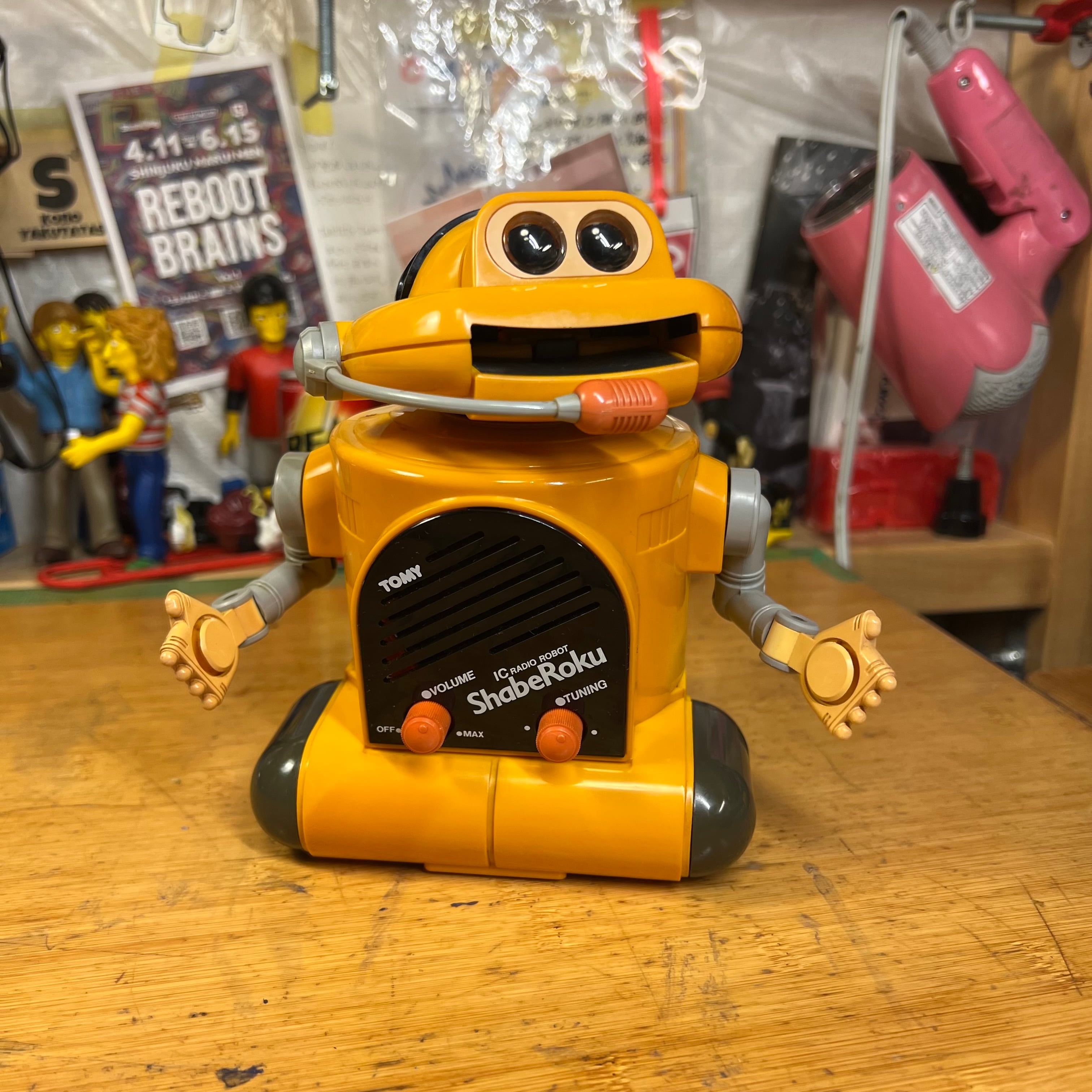 メンテ完動品]TOMY ShabeRoku ロボットラジオ | stability