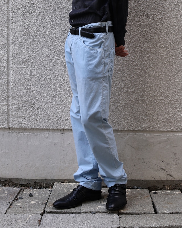 【DOLCE&GABBANA】coloring slim fit trousers