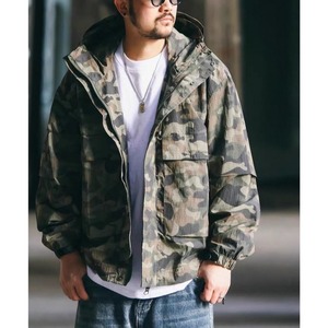 Camouflage hooded jacket  0507