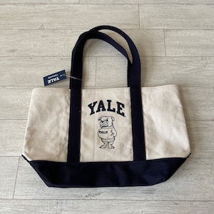 【Brend New】YALE University Canvas Tote Bag M  W154