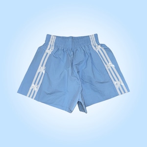 ナイロンリボンショートパンツ水色