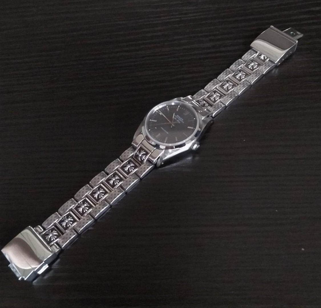 CHROME HEARTS クロムハーツ ウォッチバンド FLAT CHプラス ロレックス