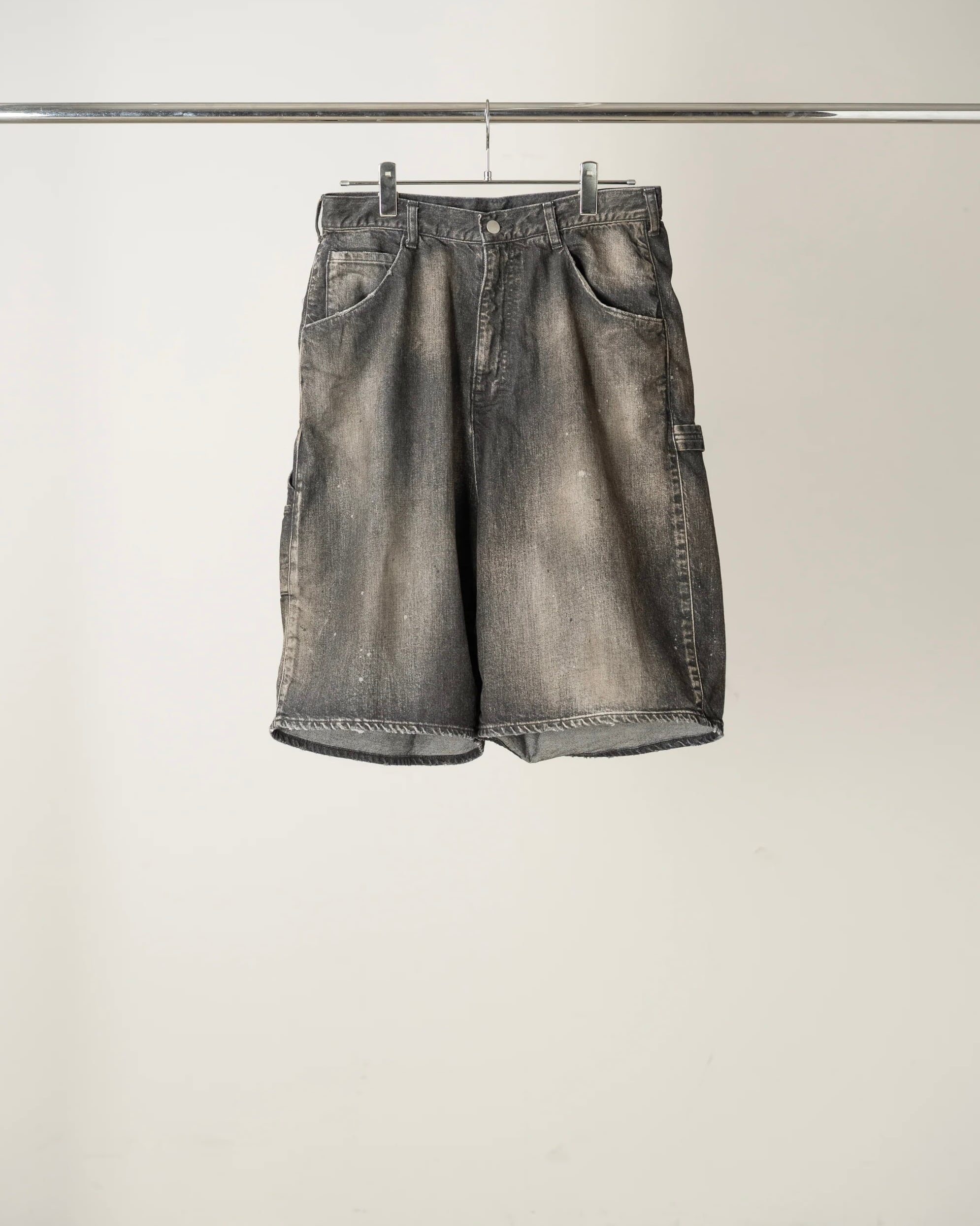 ANCELLM / C/R DUCK SHORT PANTS (WHITE) | THE MODERN AGE