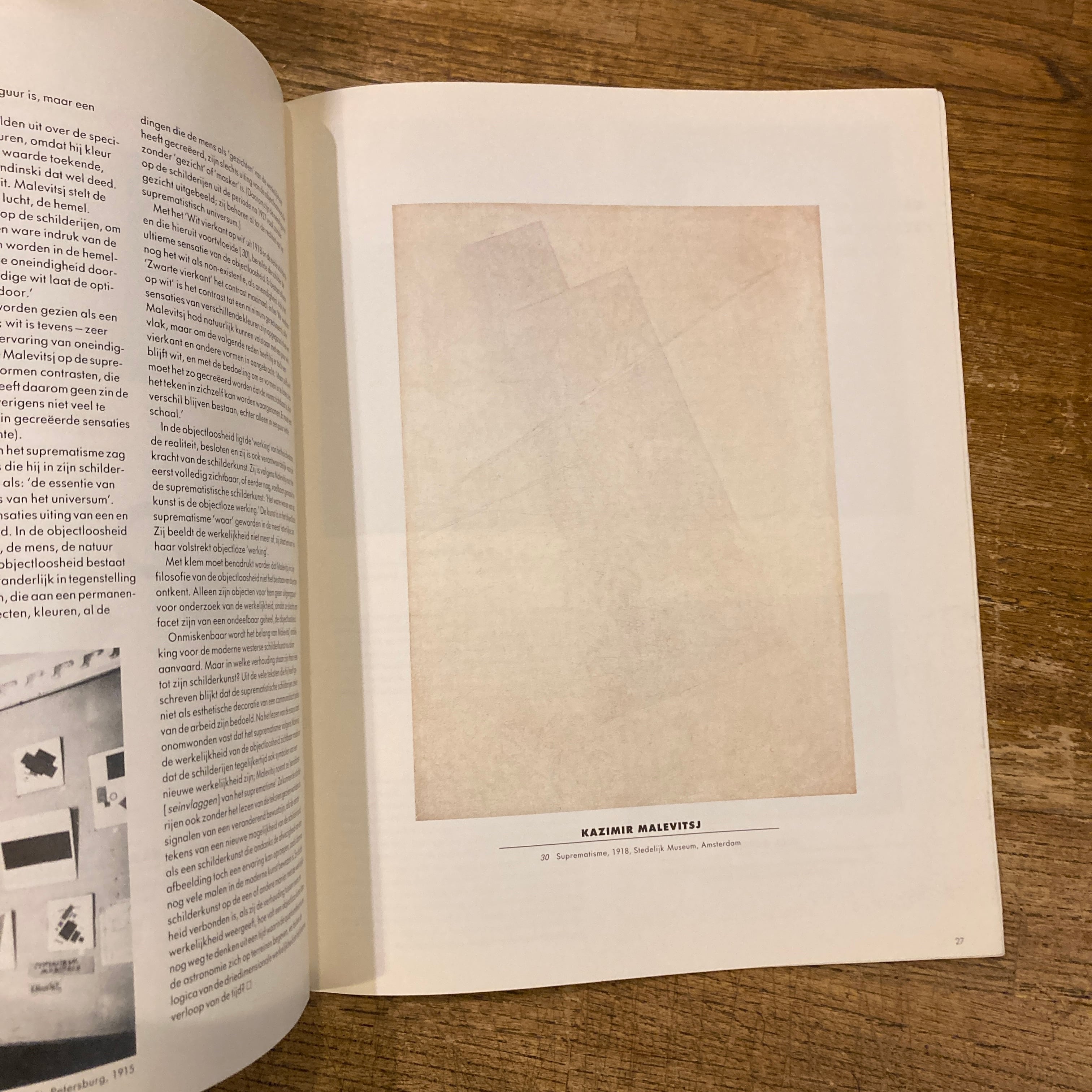 Kunstschrift MALEVITSJ VOOR DE REVOLUTIE カジミール・マレーヴィチ