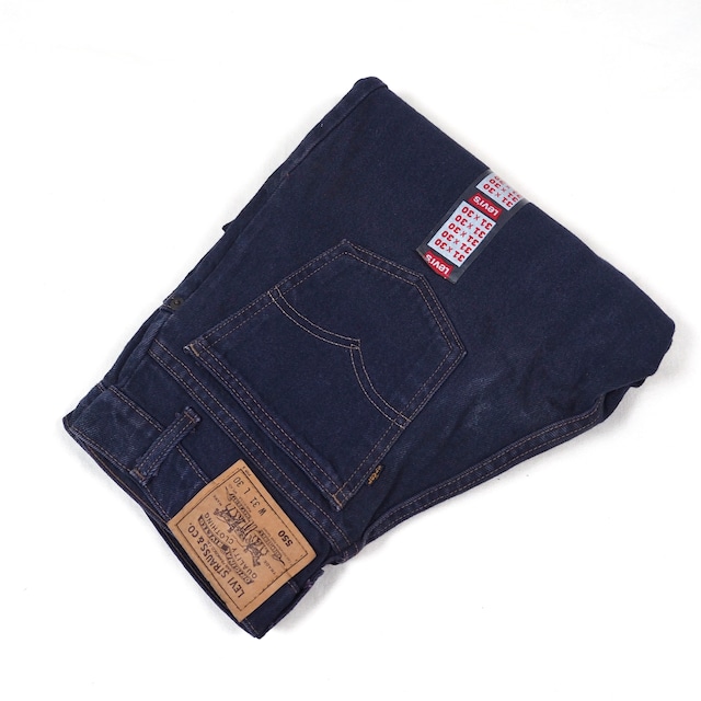 【NOS】90s Levi's 550 denim pants purple 31/30 /USA製 リーバイス