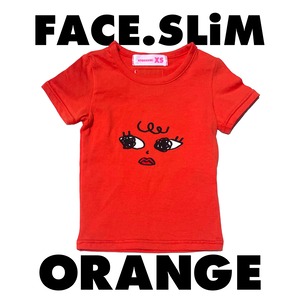 FACE SLIM T - Orange（レッドに近い）