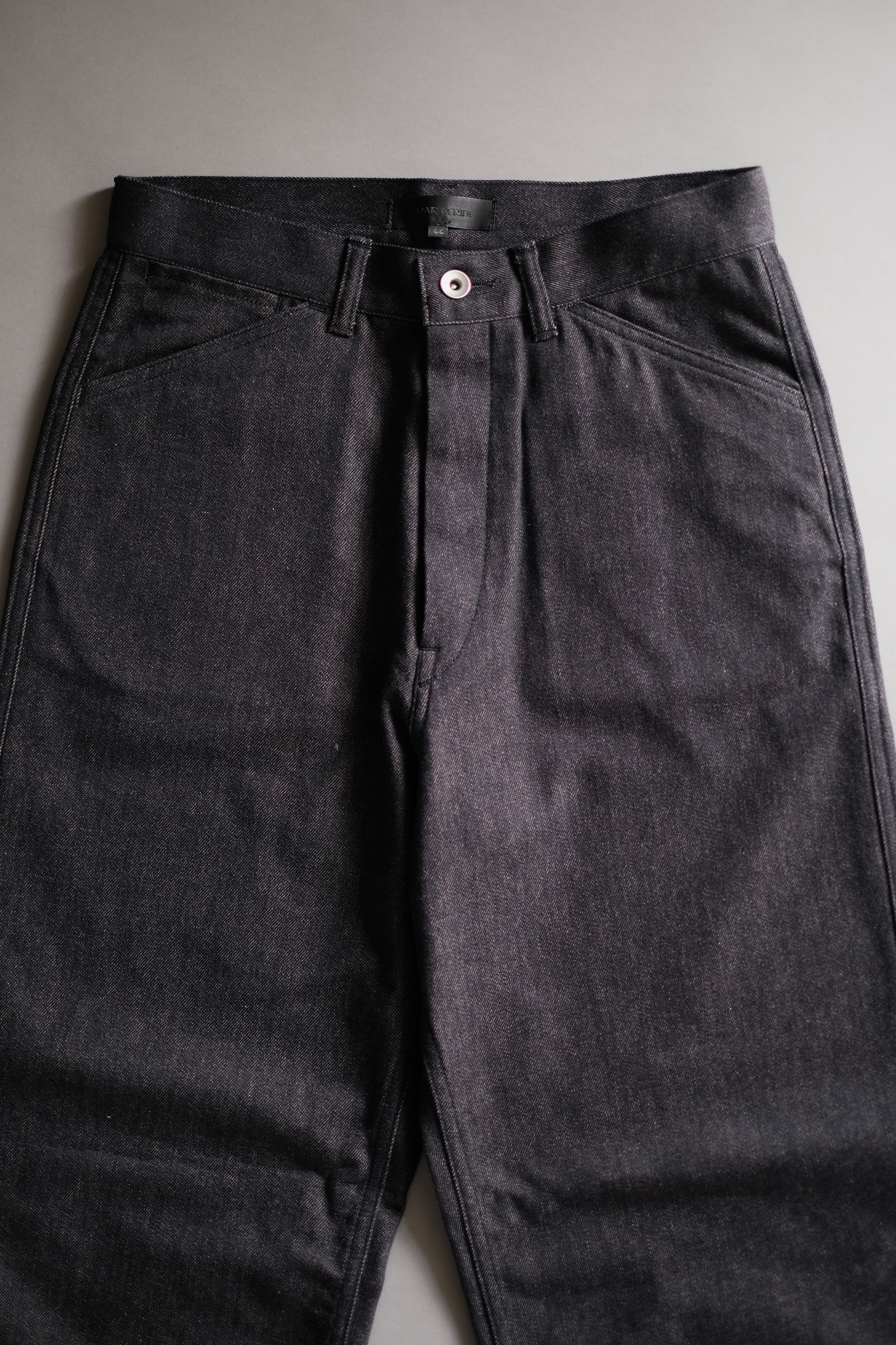 OMAR AFRIDI / 5PKT TROUSERS (CASHMERE & COTTON) | LIVING