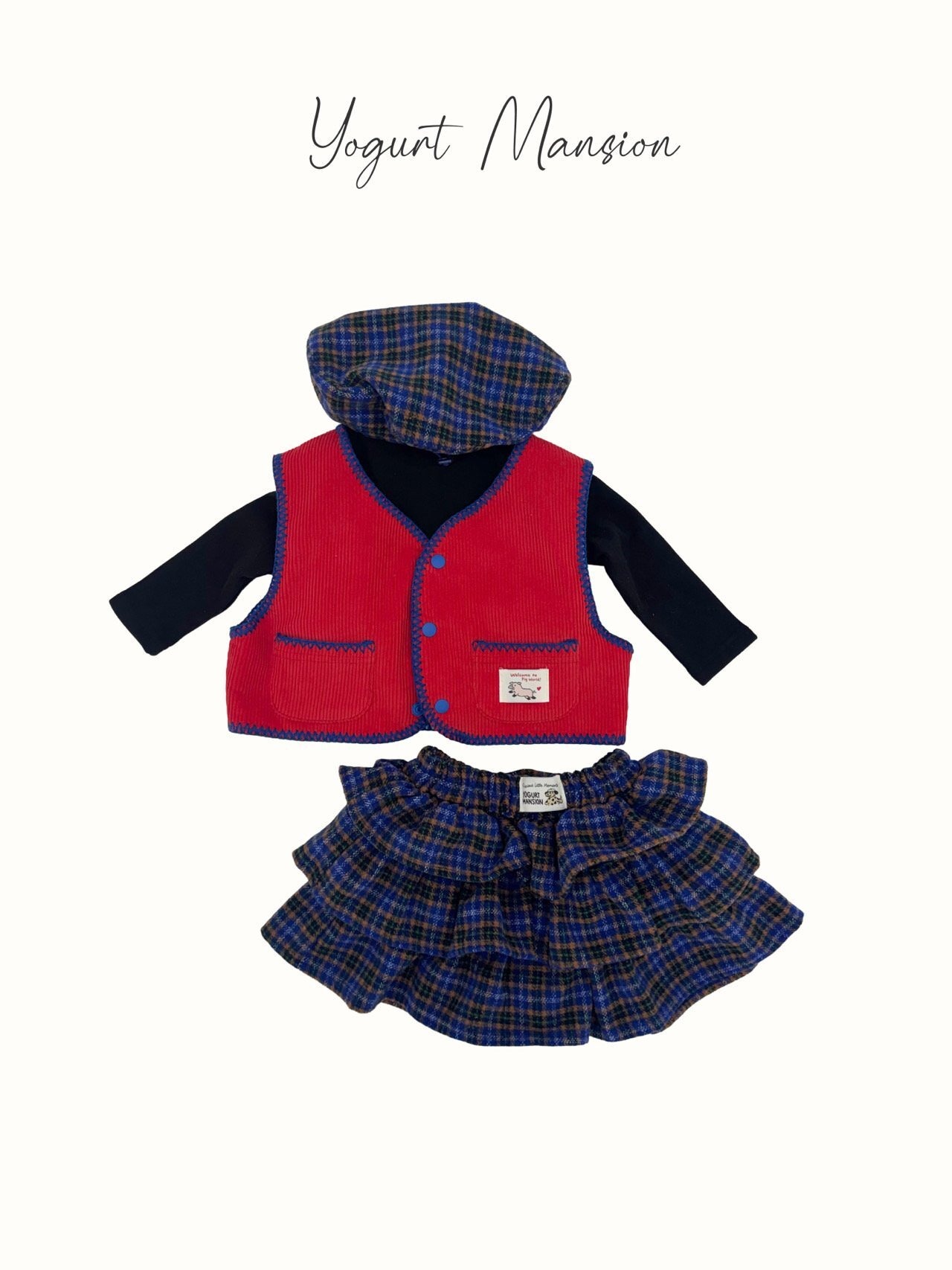 yogurt mansion［取寄］mellot reversible vest 26winter