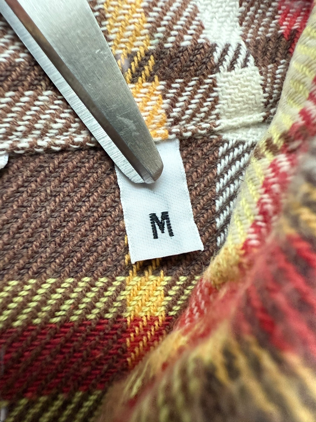 A BATHING APE(アベイシングエイプ) heavy cotton check shirt ヘヴィーコットン チェック シャツ