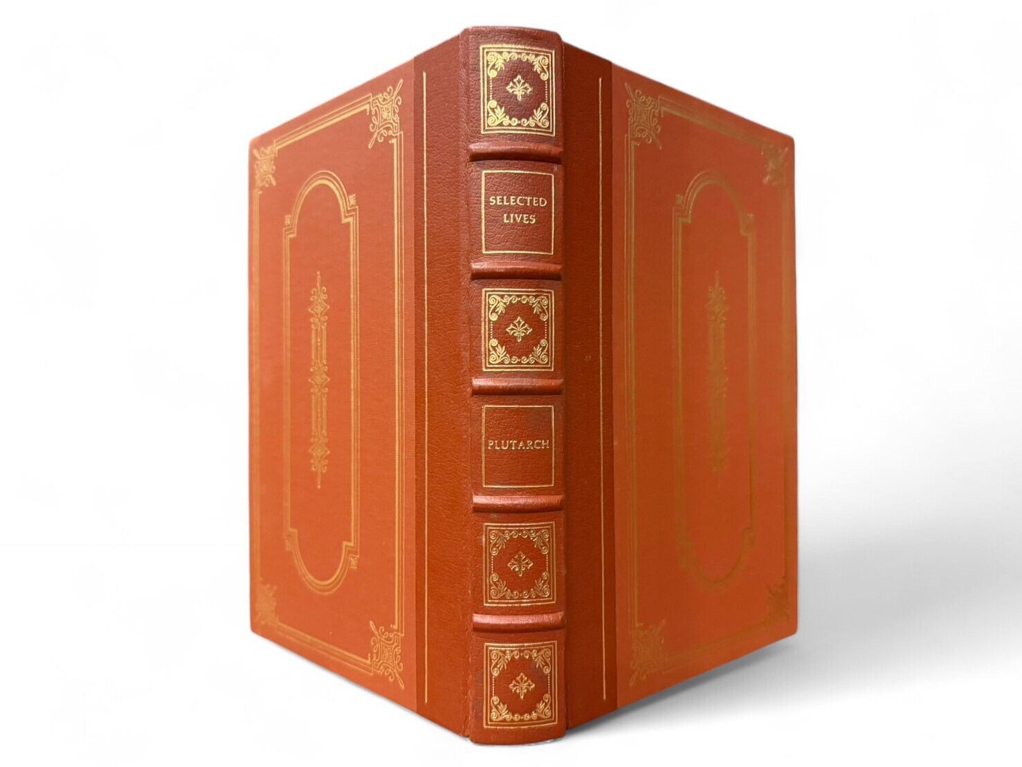 【SL458】【THE FRANKLIN LIBRARY】Selected Lives From the Parallel Lives of the Noble Grecians and Romans(1982) /Plutarch