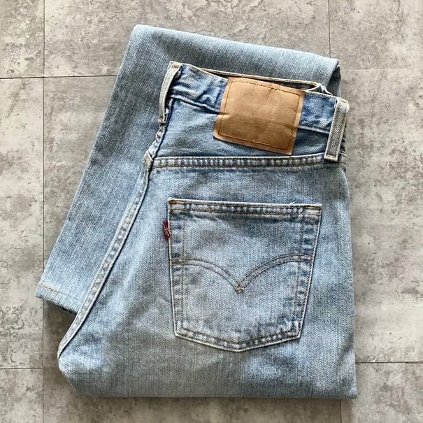 W31 L34】90's US.Levis 501 リーバイス エルパソ工場(524) ボタン裏