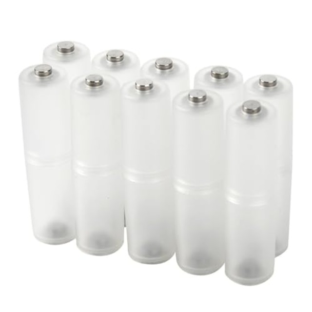 BLUE LOTUS 単4形電池を単3形電池に変換 電池変換アダプター 電池スペーサー BL-224-ZU (10本分)