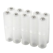 BLUE LOTUS 単4形電池を単3形電池に変換 電池変換アダプター 電池スペーサー BL-224-ZU (10本分)