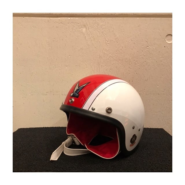 Rocket Helmet / Rocket Ⅲ White × Red (White Line) | dbms