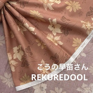 TB529◆1m◆S◆綿100%シャーティング生地◆こうの早苗さん