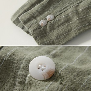 【M-3XL】Casual Striped Loose Jacket / カジュアル ストライプ ルーズ ジャケット