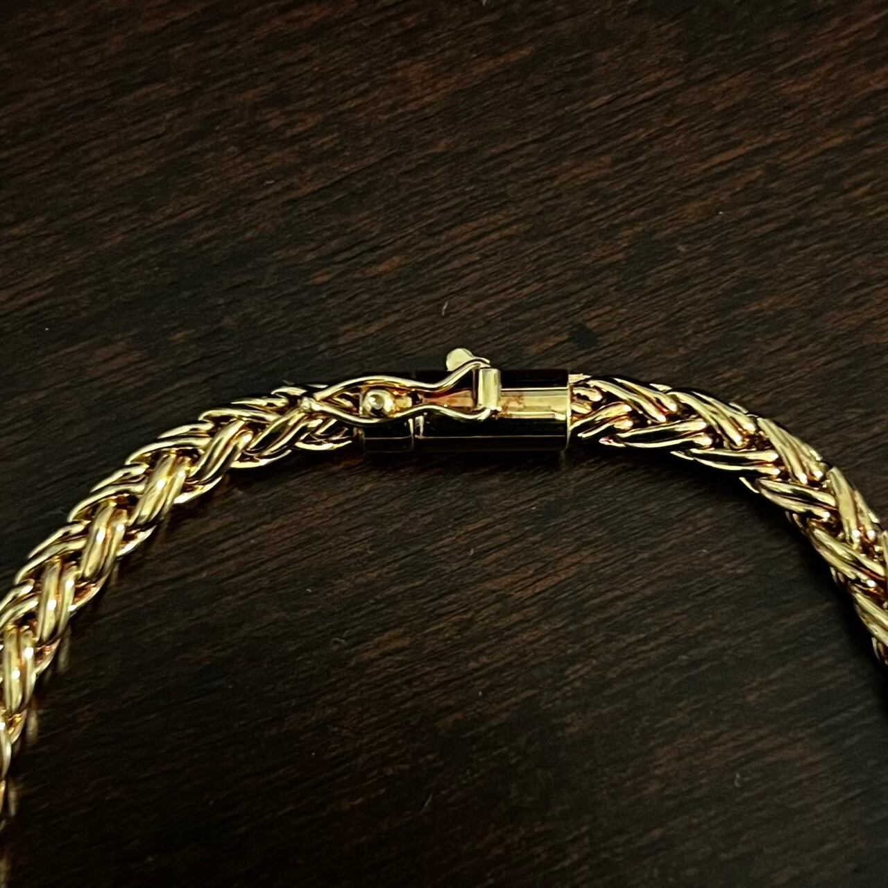 VINTAGE TIFFANY & CO. 18K Gold Braid Bracelet | ヴィンテージ