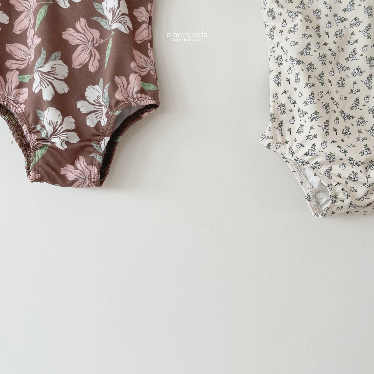 【aladin kids】フラワースイムウエア　ピンク　XS 80~90cm - 2
