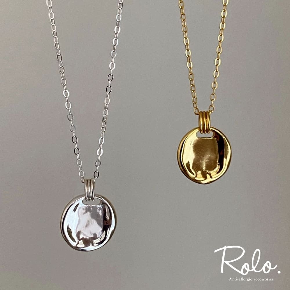 ニュアンスコインネックレス シルバー925 | Roloshop BASE店
