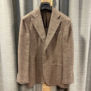 "未使用品" Alfonso Sirica BROWN JACKET