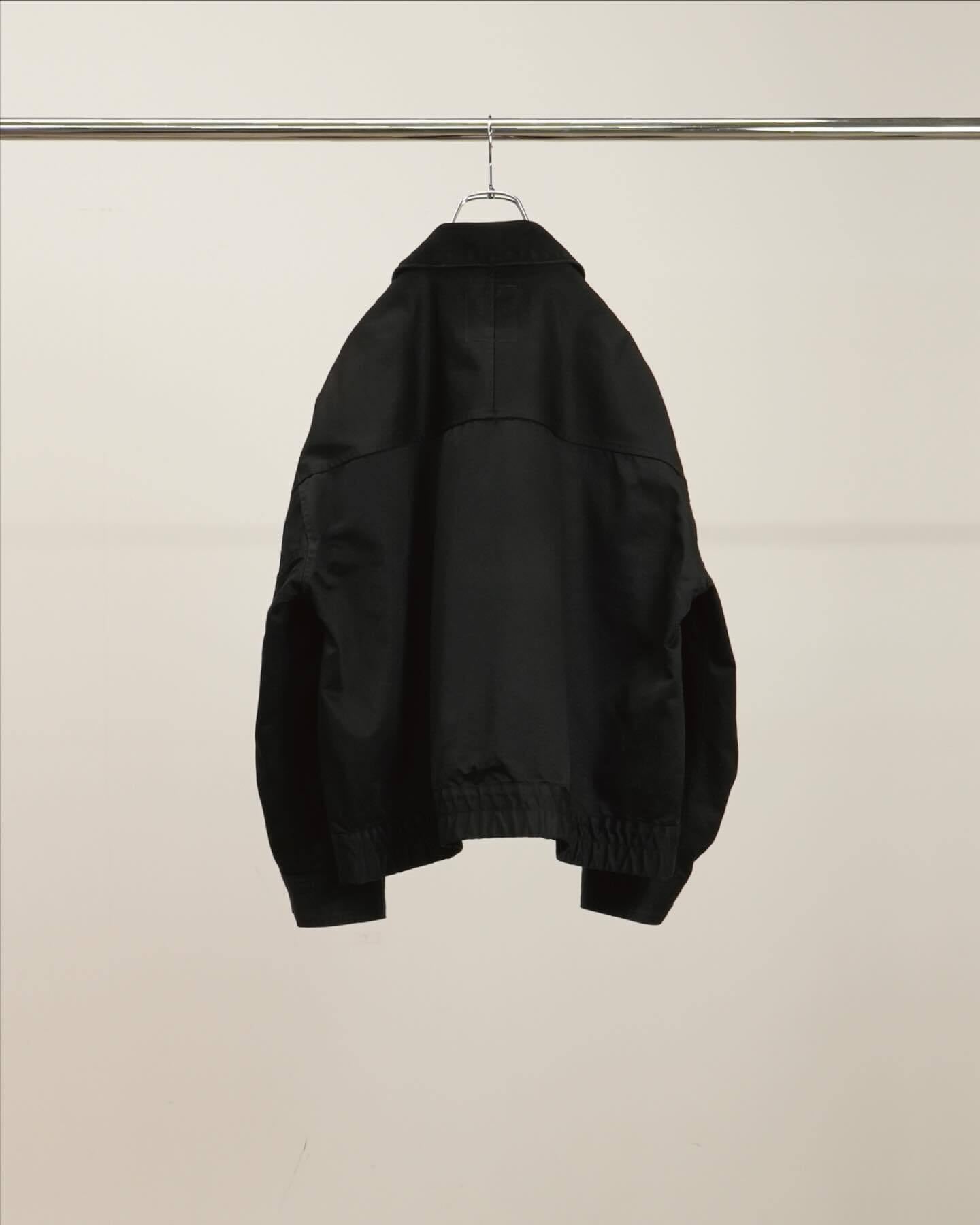 26SS】ANCELLM ZIP BLOUZON(BLACK) ANC-JK73 | IAAAM ONLINE STORE