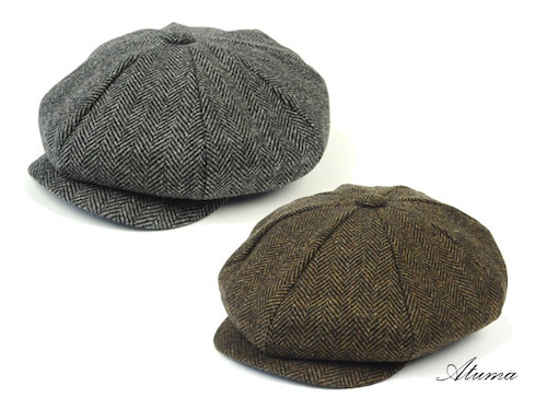 NewYorkHat・ニューヨークハット #9038 / Herringbone Newsboy [ヘリンボンキャスケット]