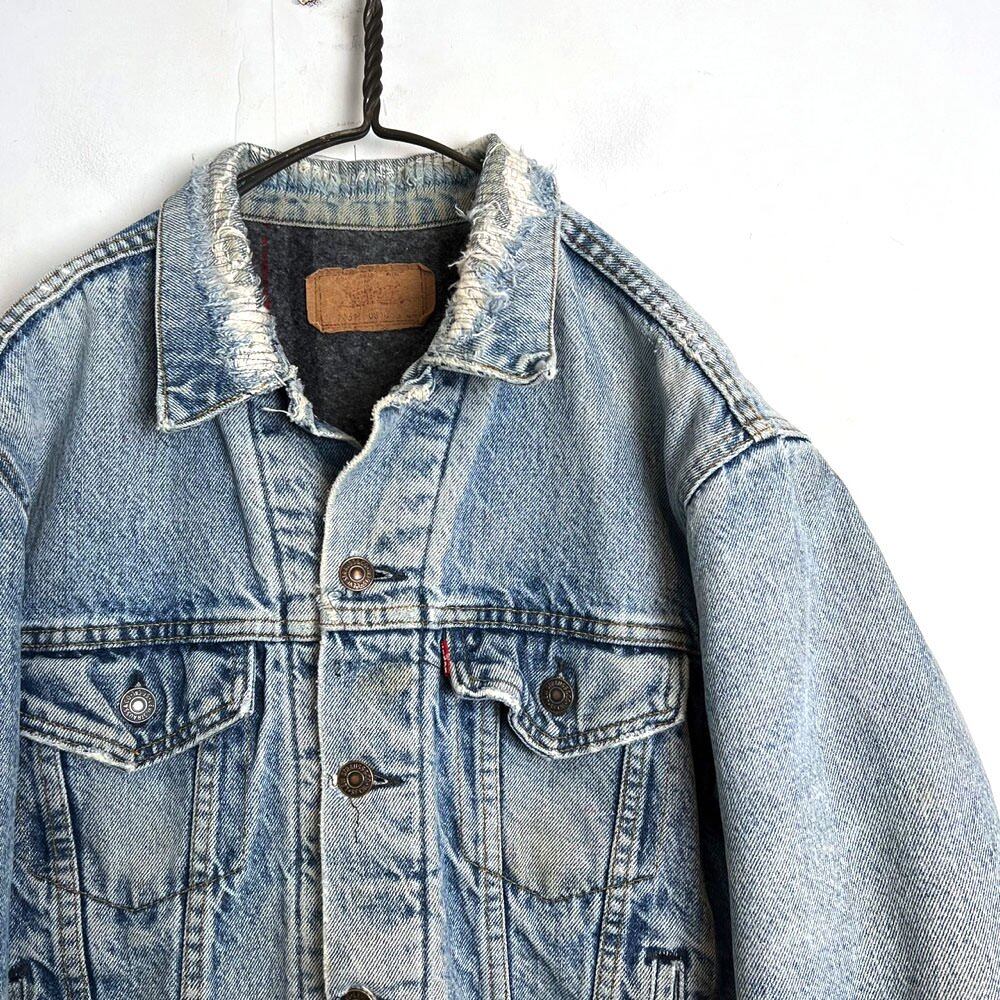 Levis 70506 [Levis 70506-0816] Blanket Lining Denim Jacket [1980s