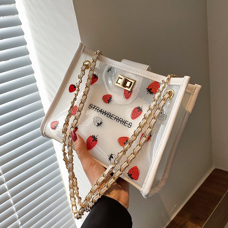 チェーン サマーレッド 夏物 メッセンジャーバッグ Tiancai_Wing_Bag62575279281