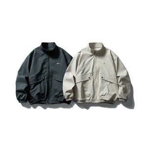 Zip-Up Stand Collar Jacket ‐2col‐  A0644
