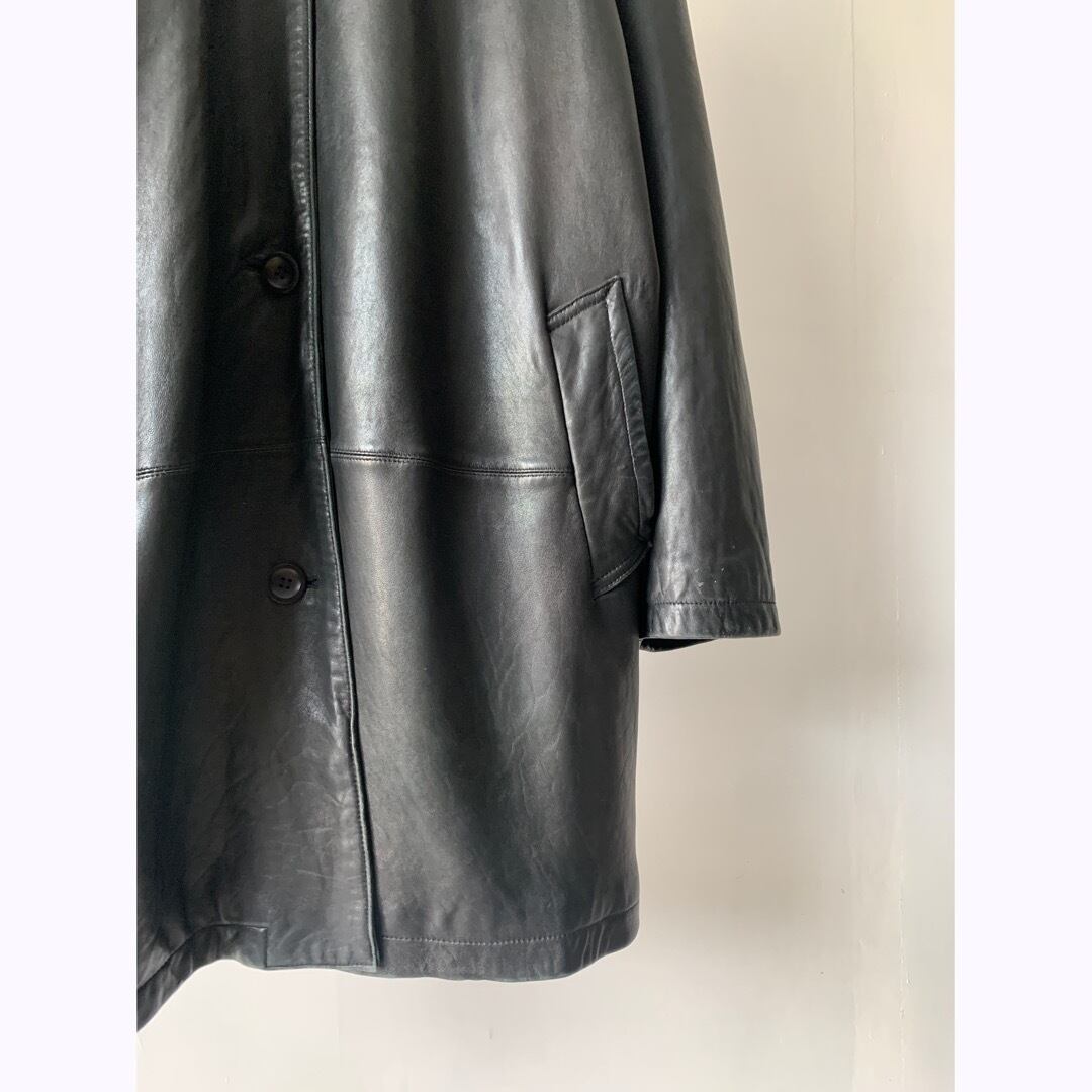 EddieBauer- leather car coat | ROOT online