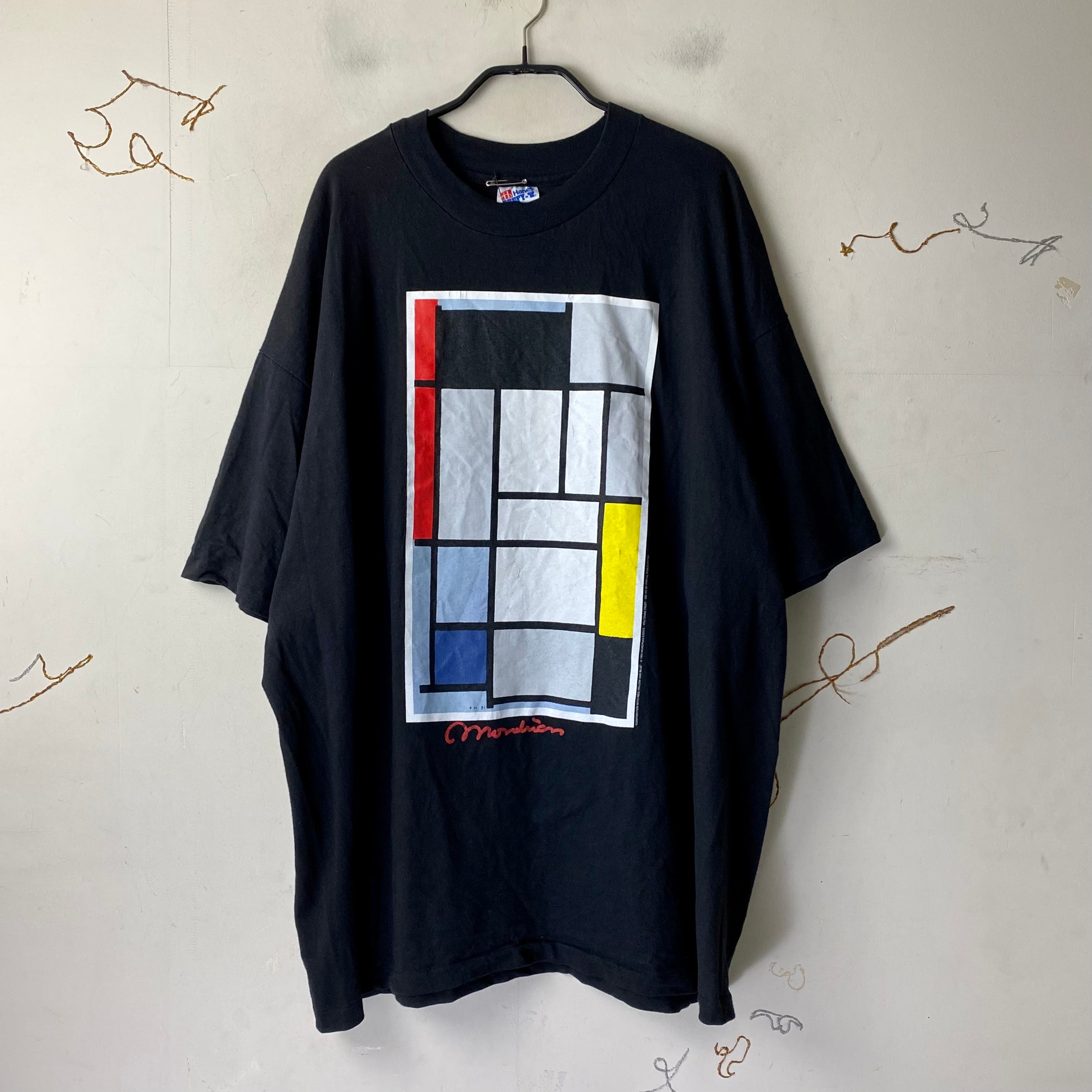 vintage 1995's MONDRIAN art tee “composition” | NOIR ONLINE