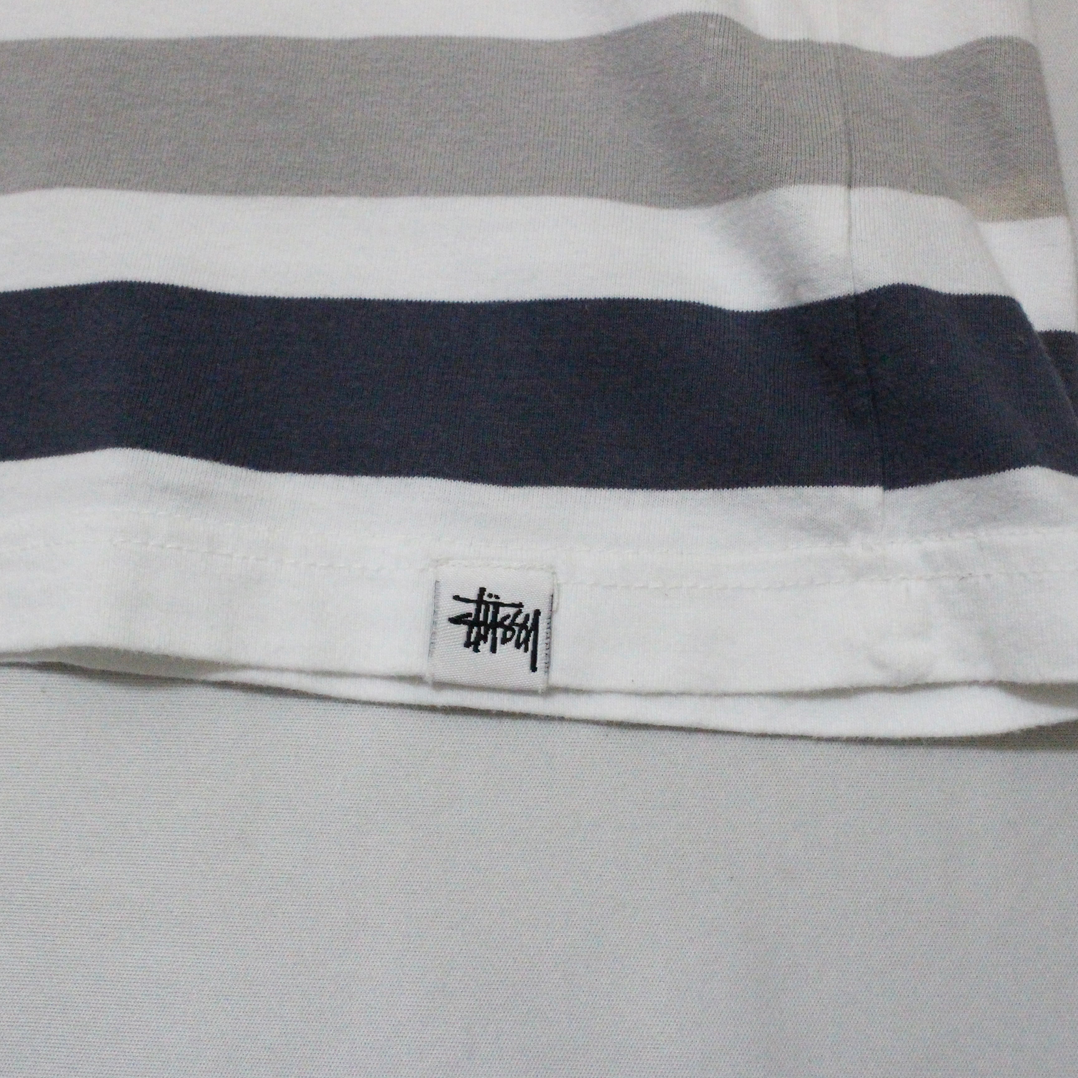 90s STUSSY ボーダーTシャツ 90s' Stussy ステューシー マルチ ボーダー Tシャツ | BANCA