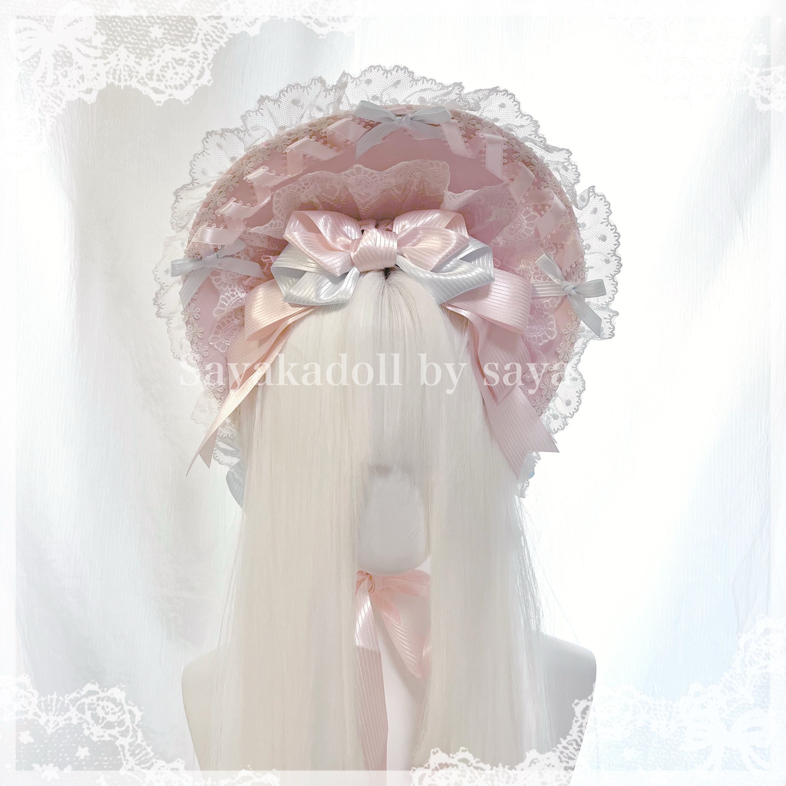 ♡ 5点 Princess rose フリルレースリボンヘッドドレス ♡ ♡ 5点 Princess rose フリルレースリボンヘッドドレス
