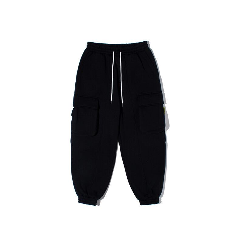 【新作】【送料無料】 Clothes Road Vintage ese Tooling Loose Boys All-match Trousers Winter Thickened Multi-PocketOveralls-アリババ ウィンター 冬物 ビンテージ ポケット多め マルチポケット hip6-161159000693961