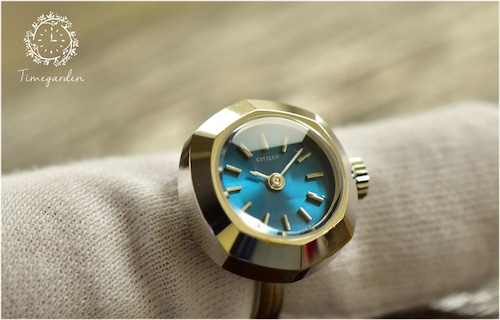 【ビンテージ時計】1976年4月製造　シチズン指輪時計　日本製　