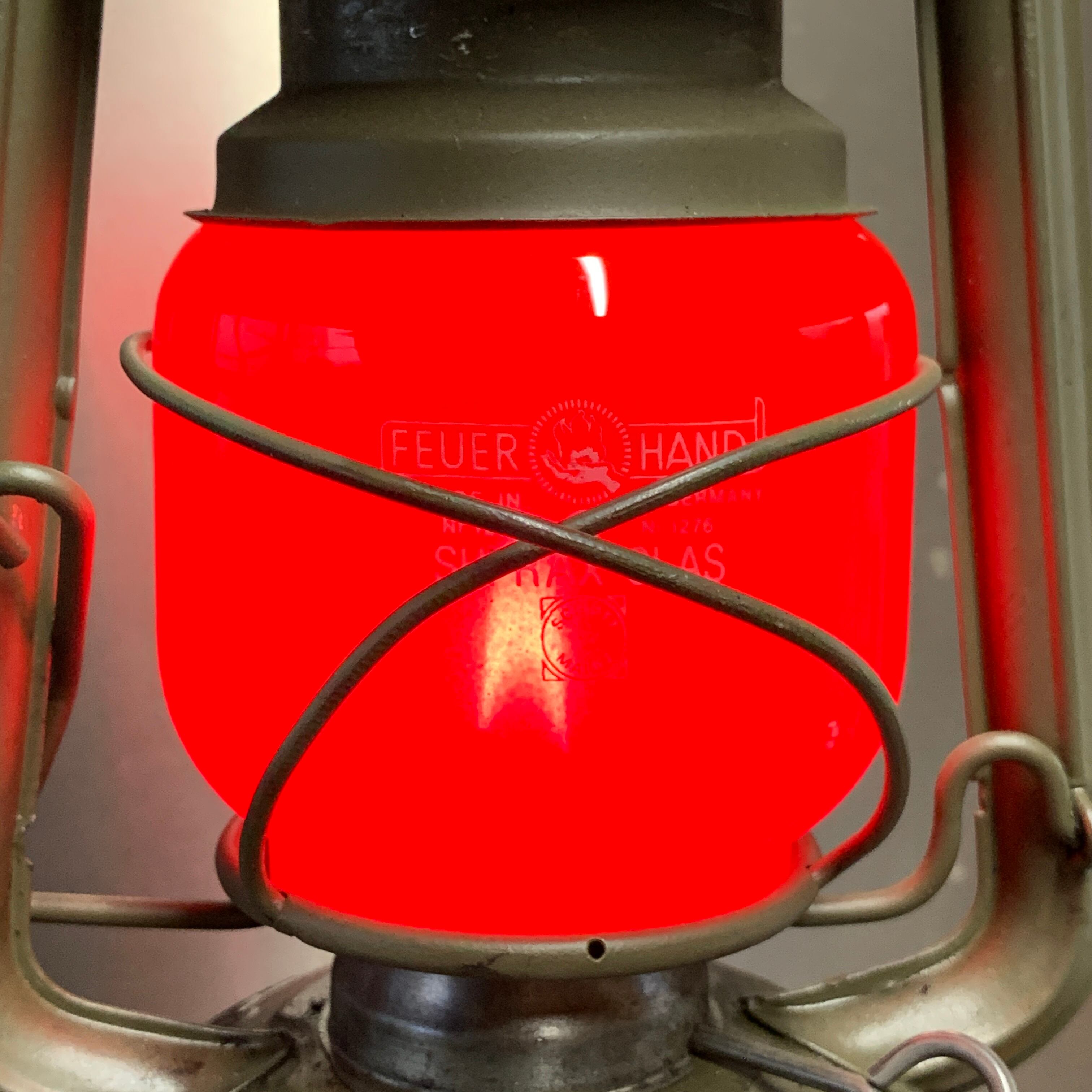 朱漆 FEUERHAND 276 1970's SUPRAX glass | Oldman's lantern