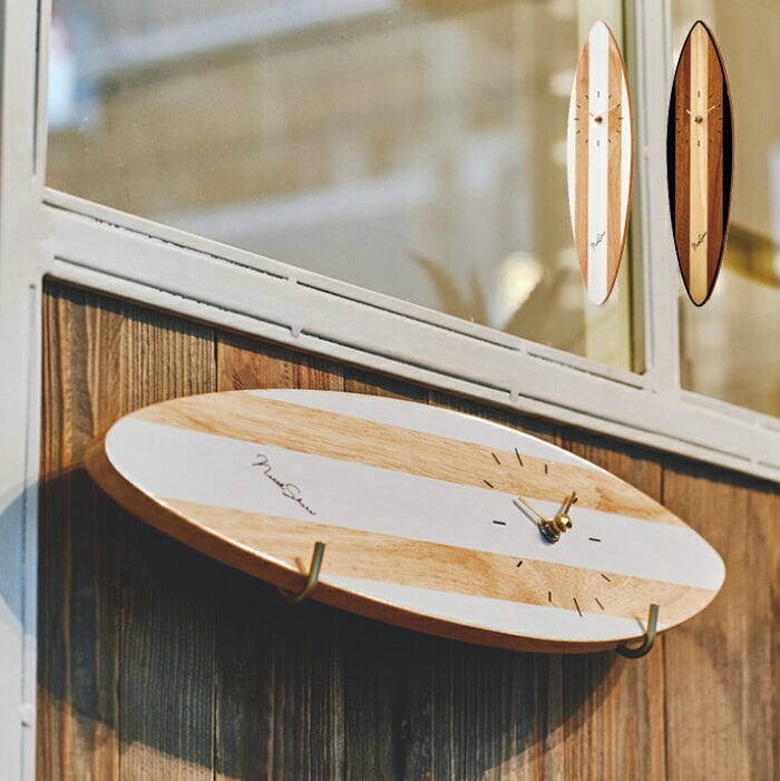 Surfboard Clock サーフボードクロック 壁掛け時計 CL-3019