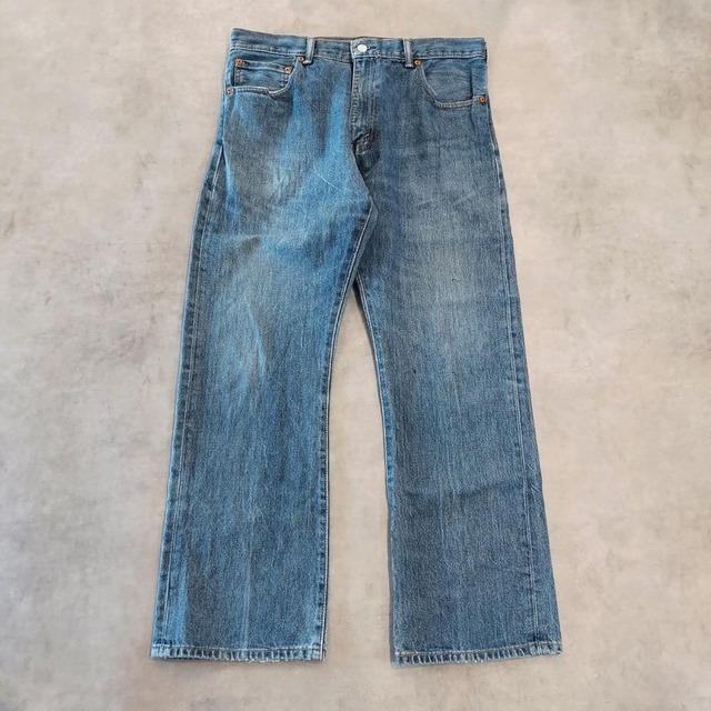 リーバイス517 Levis W36 フレアデニム 青 古着 ブーツ 19982