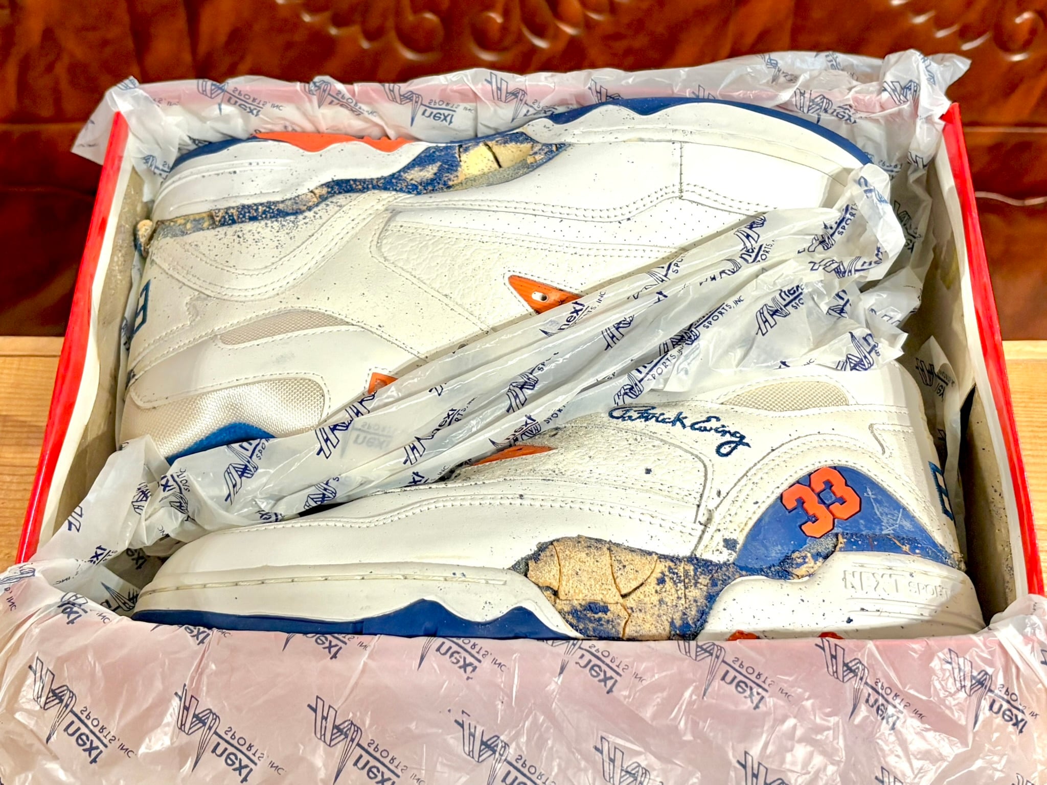 PATRICK EWING（パトリック ユーイング）GUARD M3301 白/ブルー
