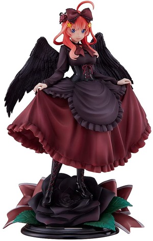 【努力特価】五等分の花嫁∬ 中野五月 堕天使ver. 1/7スケール プラスチック製 塗装済み完成品フィギュア ブラック