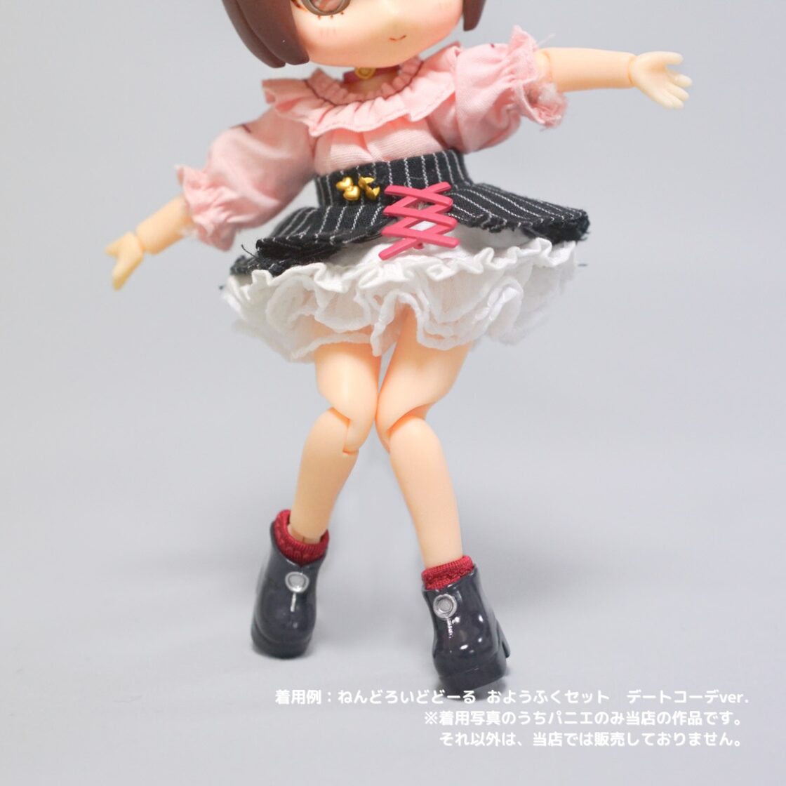 超ミニ丈パニエ（1/12ドール服 ねんどろいどどーる オビツ11 ymy