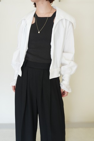 【KAYLE】WASHI TANK TOP（Black）