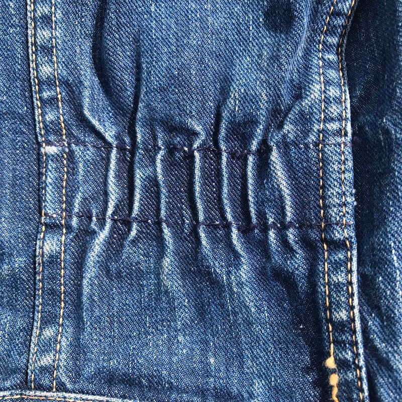 50's 60's Wrangler ラングラー 11MJZ 前期 デニムジャケット 縦 50's 60's Wrangler ラングラー 11MJZ 前期 デニムジャケット 縦