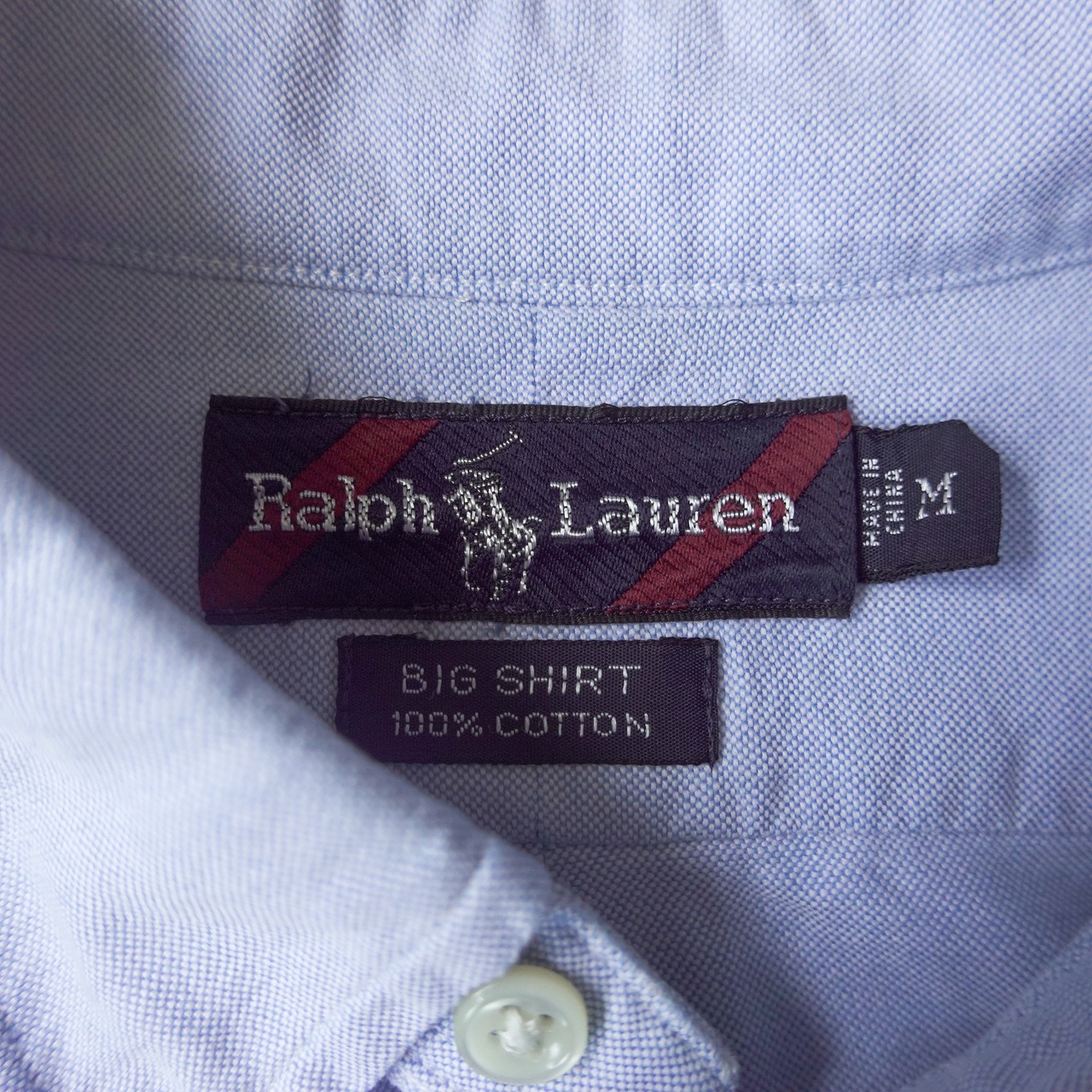 1990’s Ralgh Lauren BIG SHIRT button down pockt shirt