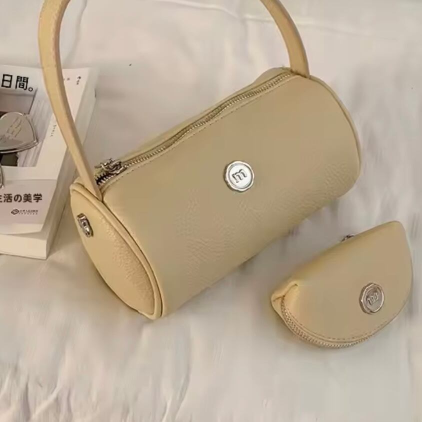 roll cake shoulder bag