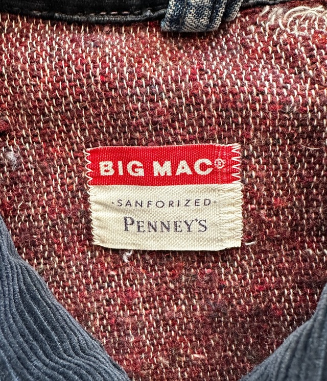 -BIG MAC- Vintage 60s Denim Coverall